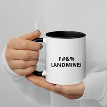 Load image into Gallery viewer, F Landmines Mug with Color Inside