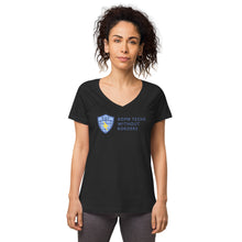 Load image into Gallery viewer, Women’s fitted v-neck t-shirt