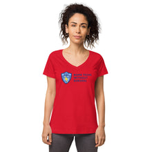 Load image into Gallery viewer, Women’s fitted v-neck t-shirt